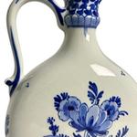 Porceleyne Fles Delft Jug with Floral Decoration view 5