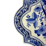 Porceleyne Fles Plaque with Bird Among Flowers view 5