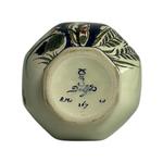 Porceleyne Fles Polychrome Baluster Vase with Flowers view 8