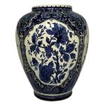 Boch Rounded Vase with Floral Ornament view 5