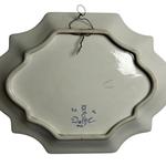 Porceleyne Fles Plaque with Bird Among Flowers view 2
