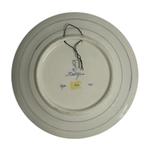 Porceleyne Fles Plate with Stylized Flowers view 3