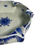 Porceleyne Fles Blue Floral Ashtray view 4