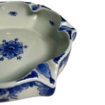 Porceleyne Fles Blue Floral Ashtray view 4