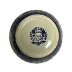 Boch Rounded Vase with Floral Ornament view 3