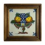 Set of Four Tichelaar Framed Tiles view 5