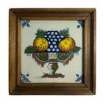 Set of Four Tichelaar Framed Tiles view 5