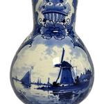 Porceleyne Fles Baluster Vase with Windmill Landscape view 5