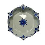 Porceleyne Fles Blue Floral Ashtray view 2