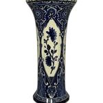 Boch Trumpet Vase with Floral Panels view 4