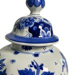 Porceleyne Fles Lidded Vase with Floral Borders view 5
