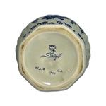 Porceleyne Fles Vase with Blue Floral Ornamentation view 6