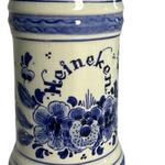 Delftware Beer Stein with Heineken Name view 5