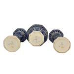 Porceleyne Fles Three-Piece Garniture with Floral Work view 3