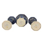 Porceleyne Fles Three-Piece Garniture with Floral Work view 3