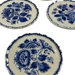 Set of Seven Porceleyne Fles Floral Coasters view 4