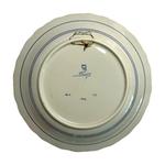 Porceleyne Fles Plate with Central Floral Bouquet view 4