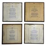 Set of Four Tichelaar Framed Tiles view 6