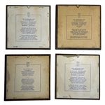Set of Four Tichelaar Framed Tiles view 6