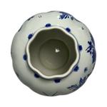 Porceleyne Fles Lidded Vase with Floral Borders view 7
