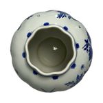 Porceleyne Fles Lidded Vase with Floral Borders view 7