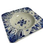Porceleyne Fles Rectangular Dish with Floral Border view 3