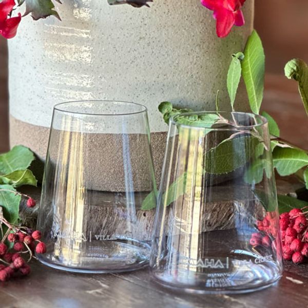 Stemless logoed Glass 6-Pack