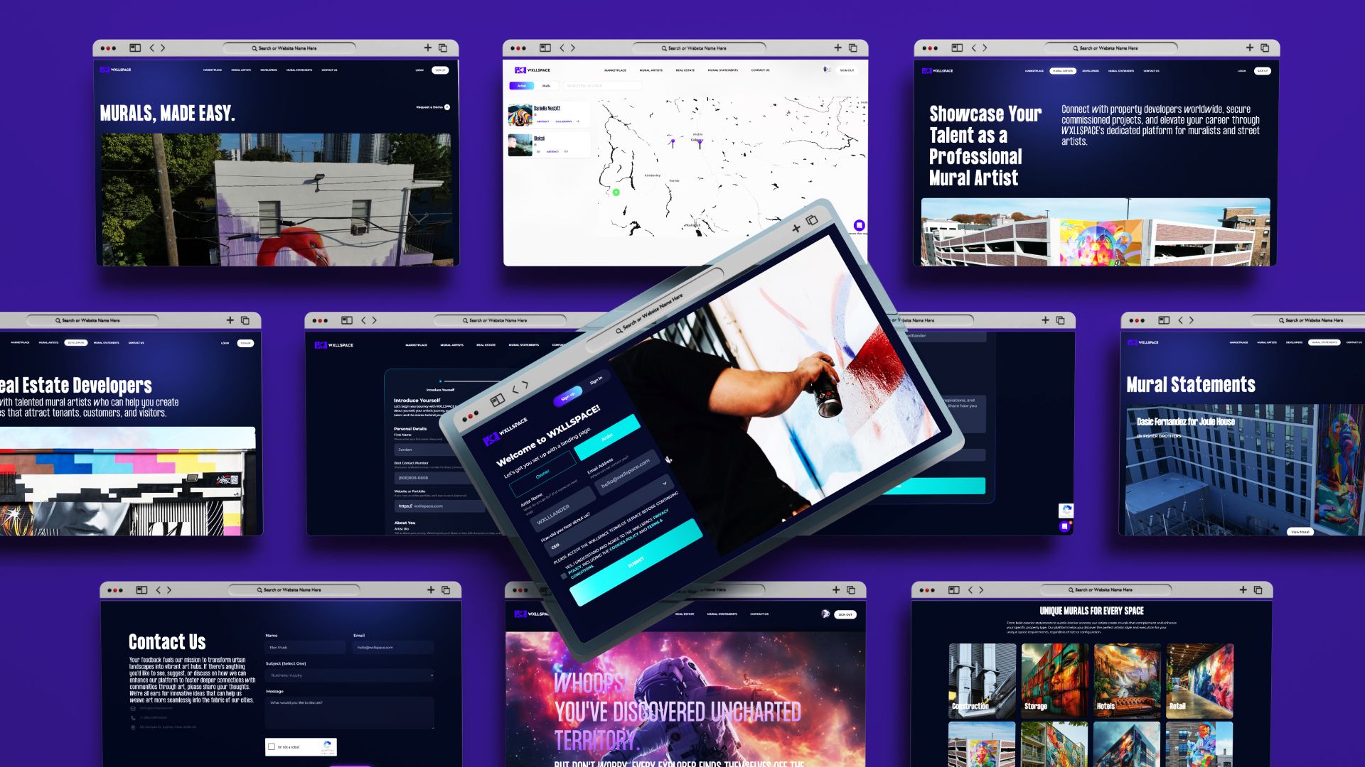 wxllspace ui