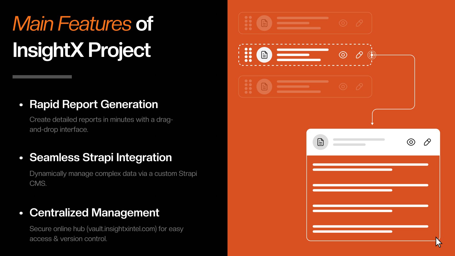 Insight X features 