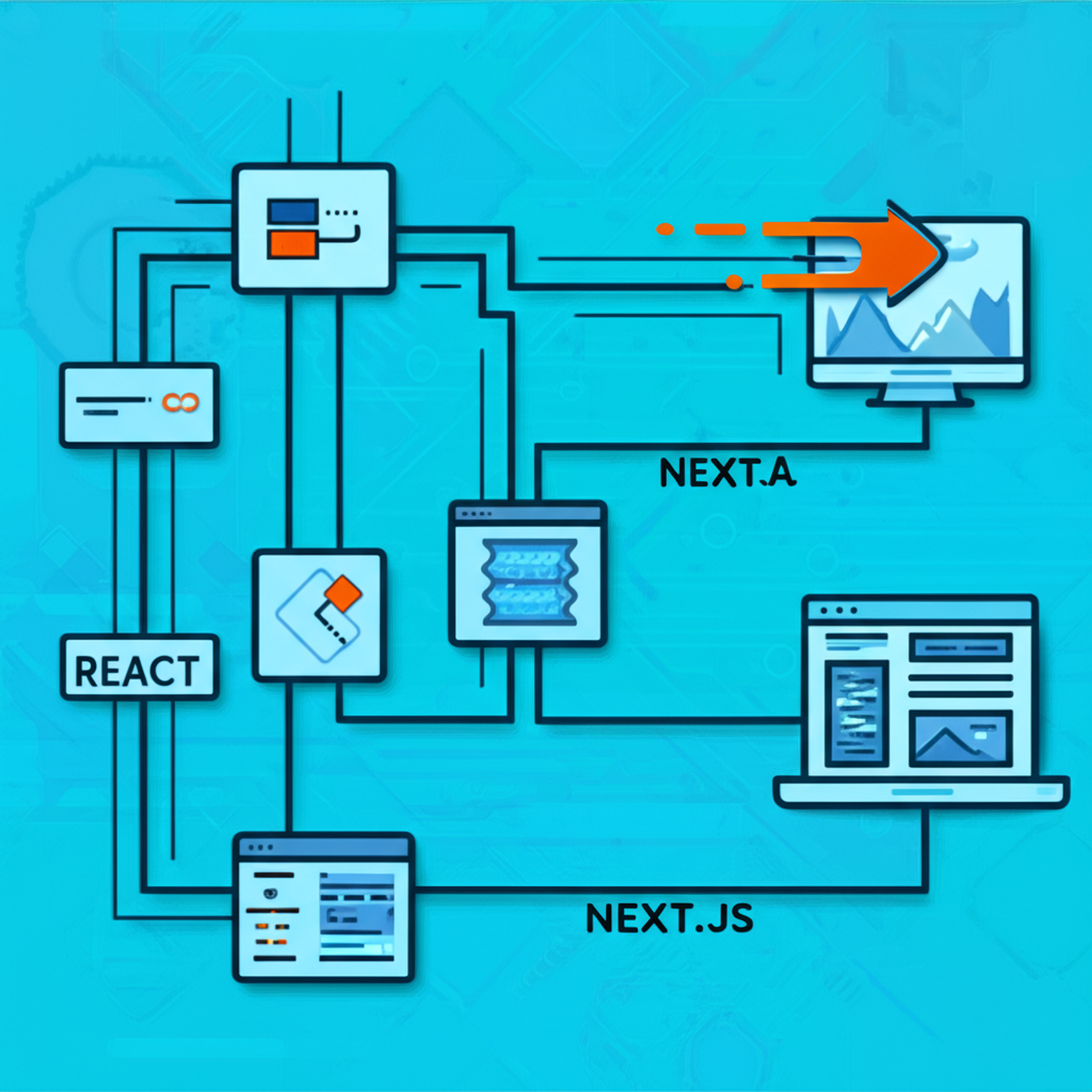 Headless Showdown: Next.js vs. React - Choosing the Right Front-End Framework for Your Website