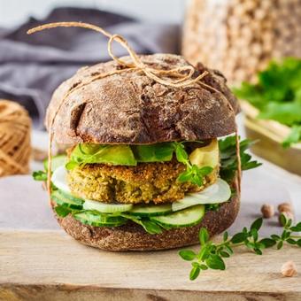 Cover Image for Burger with Bsisa Patties