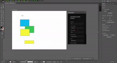 Illustrator Information Panel Plugin