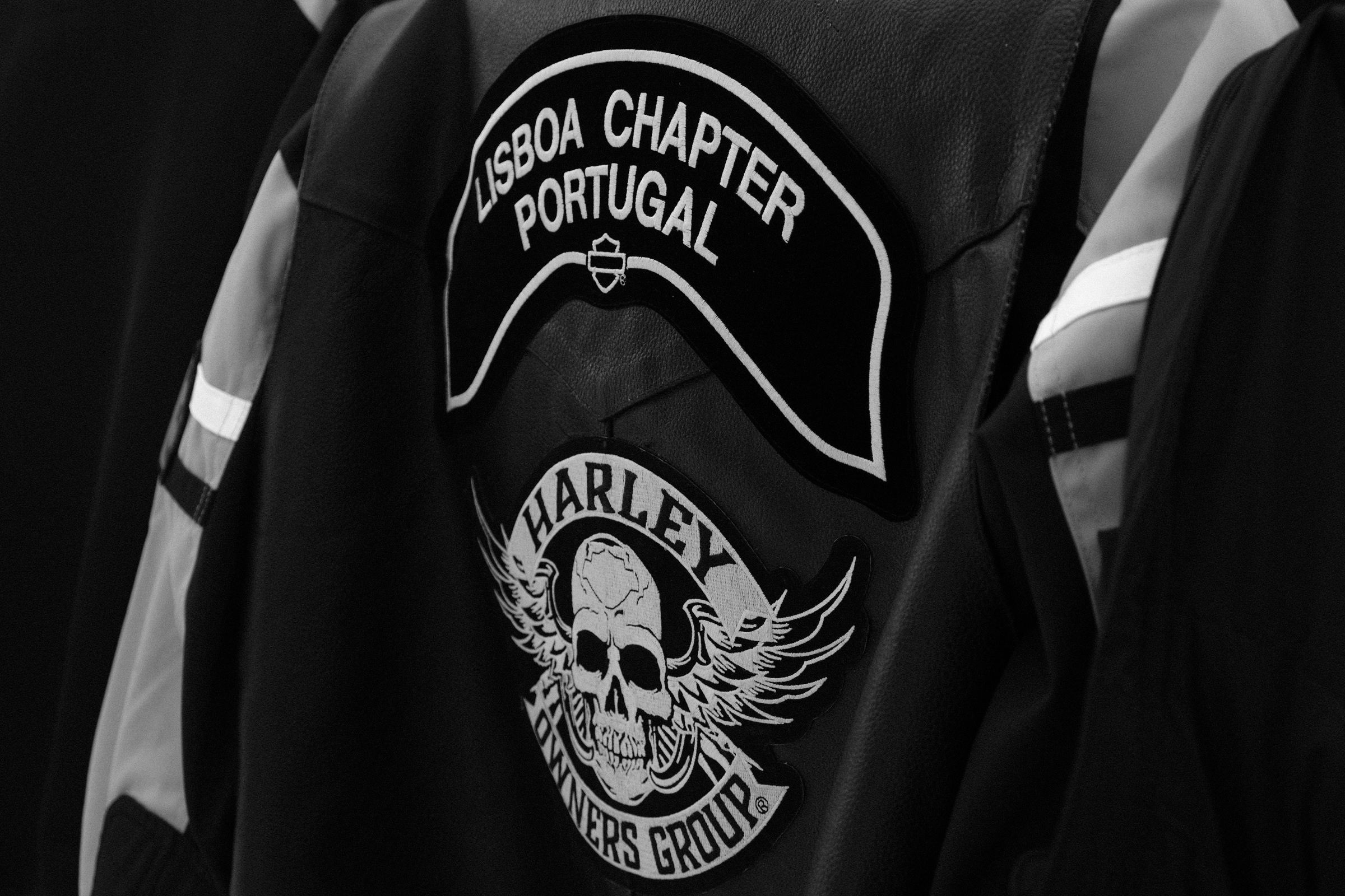 Lisboa Chapter — patch & H.O.G.