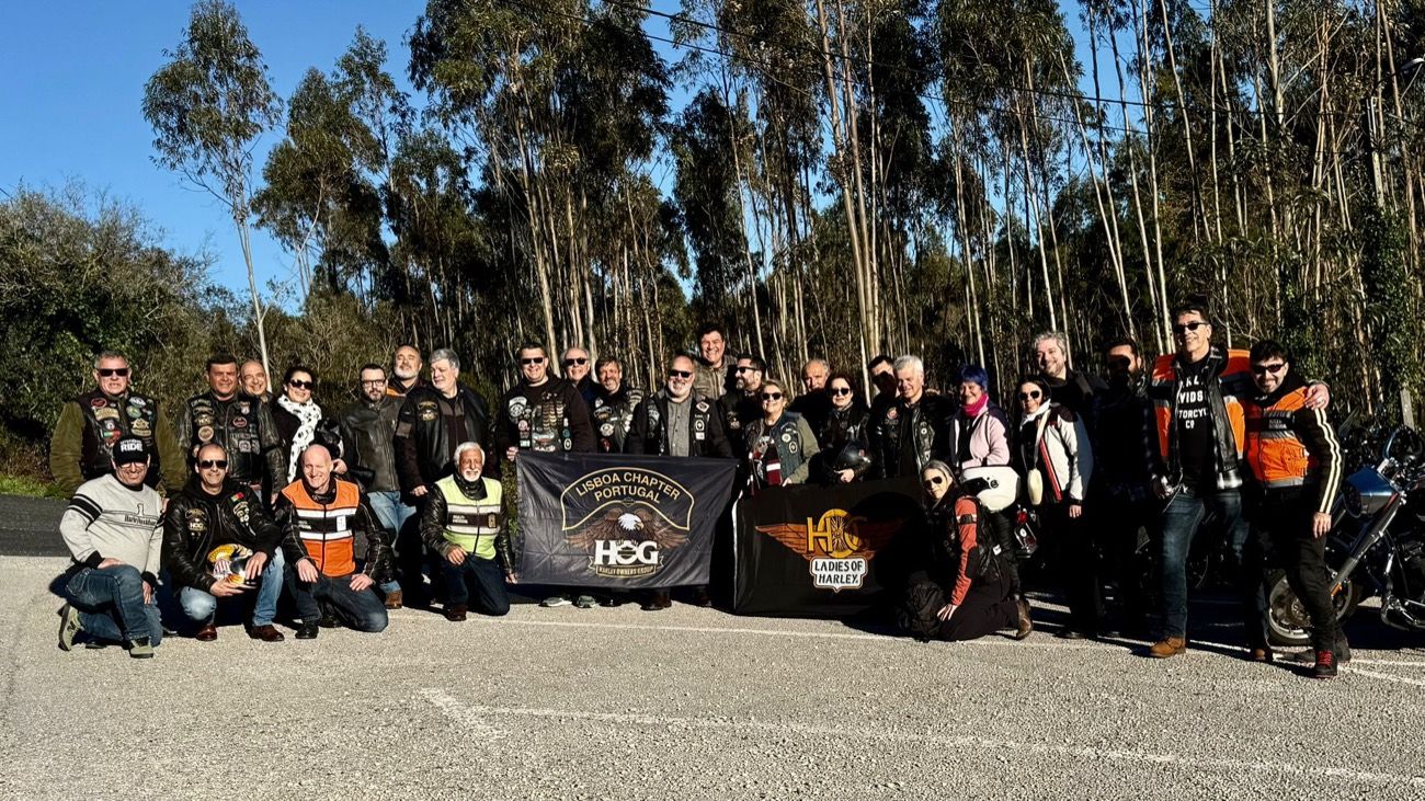 Membros do Lisboa Chapter reunidos num passeio