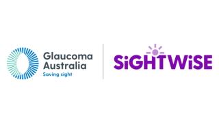 The Glaucoma Australia and Sight Wise logos.