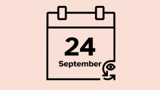 A calendar icon that reads 24 September