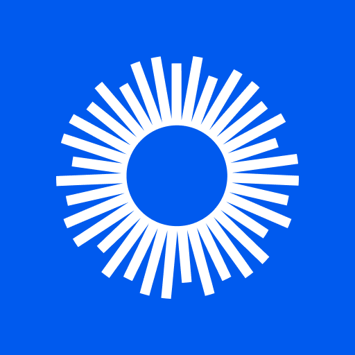 The Be My Eyes logo.
