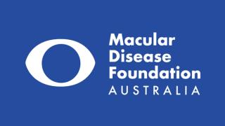 The Macular Disease Foundation Australia logo.