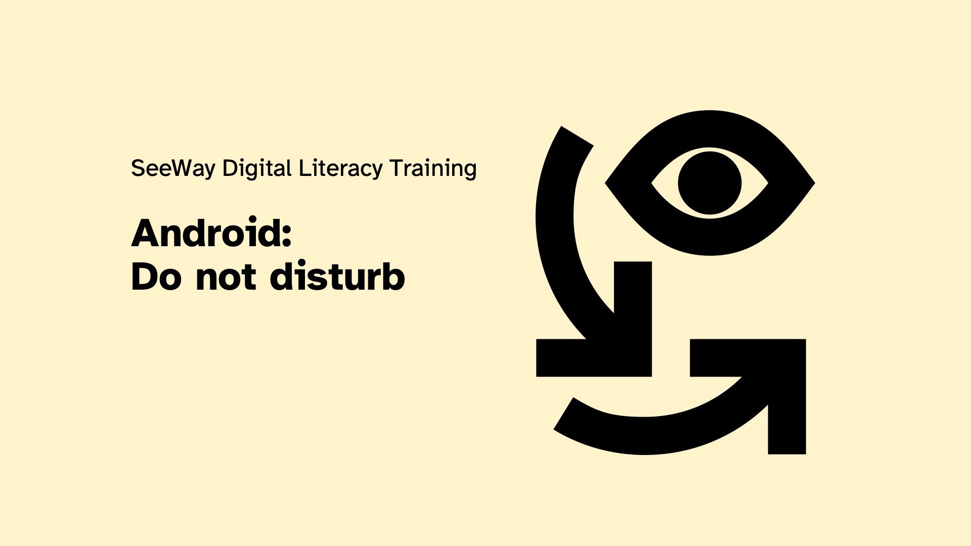 Android: Do not disturb