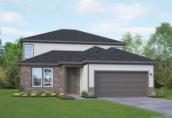 Exterior view of Davidson Homes' New Home at 3529 Annalise Avenue