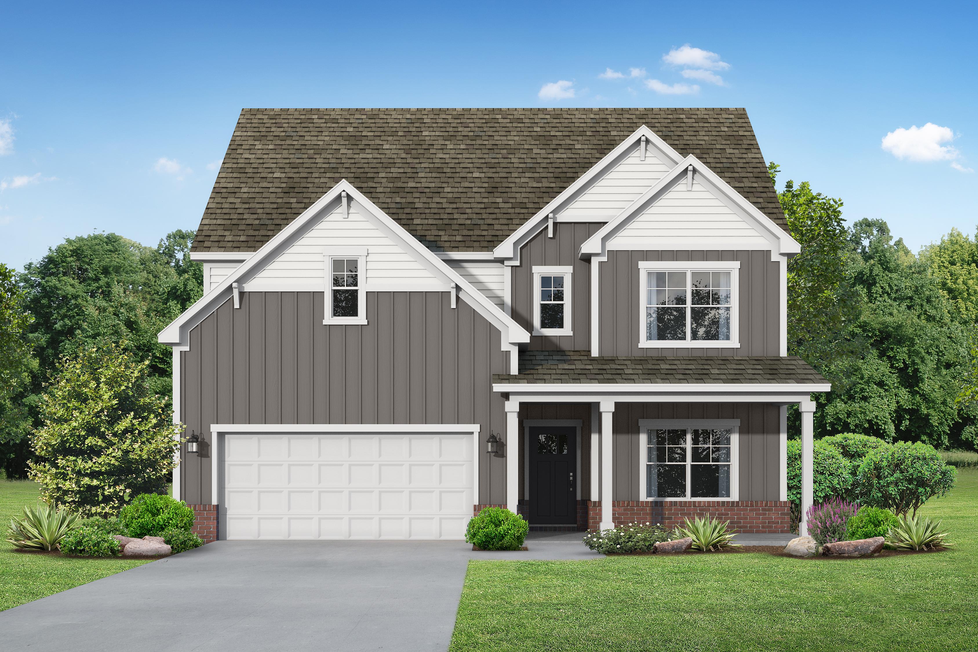The Chelsea D by Davidson Homes with Hardie Siding