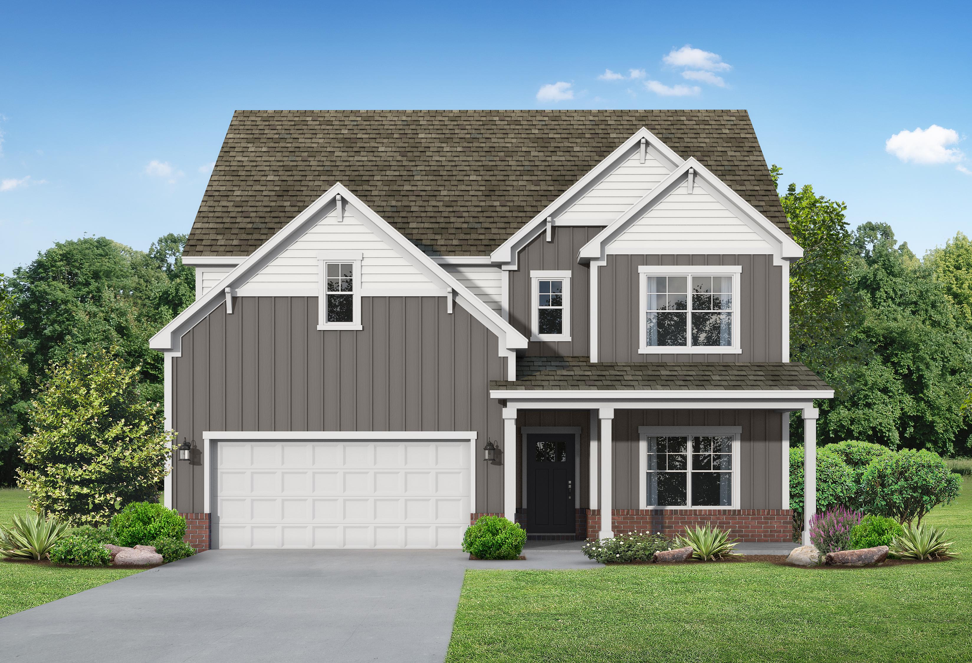 The Chelsea D by Davidson Homes with Hardie Siding