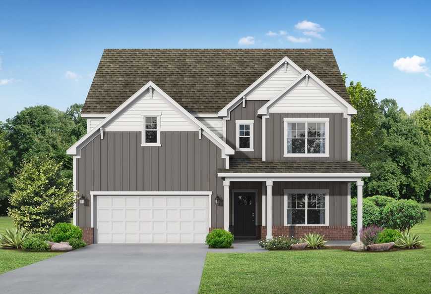 The Chelsea D by Davidson Homes with Hardie Siding