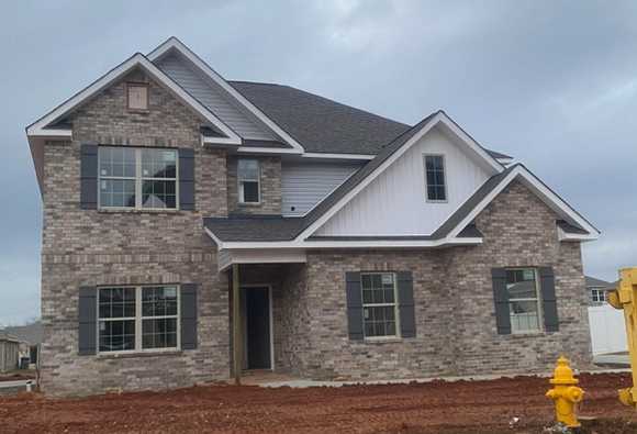 Exterior view of Davidson Homes' New Home at 122 Ivy Vine Drive