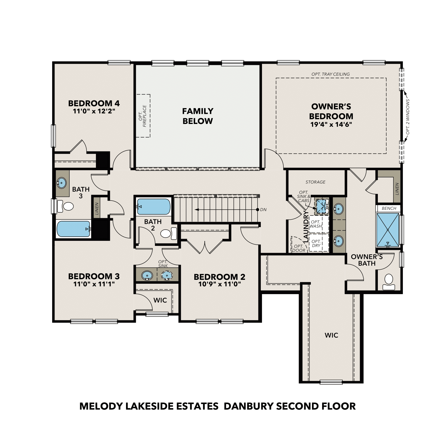 The Danbury Second Floor