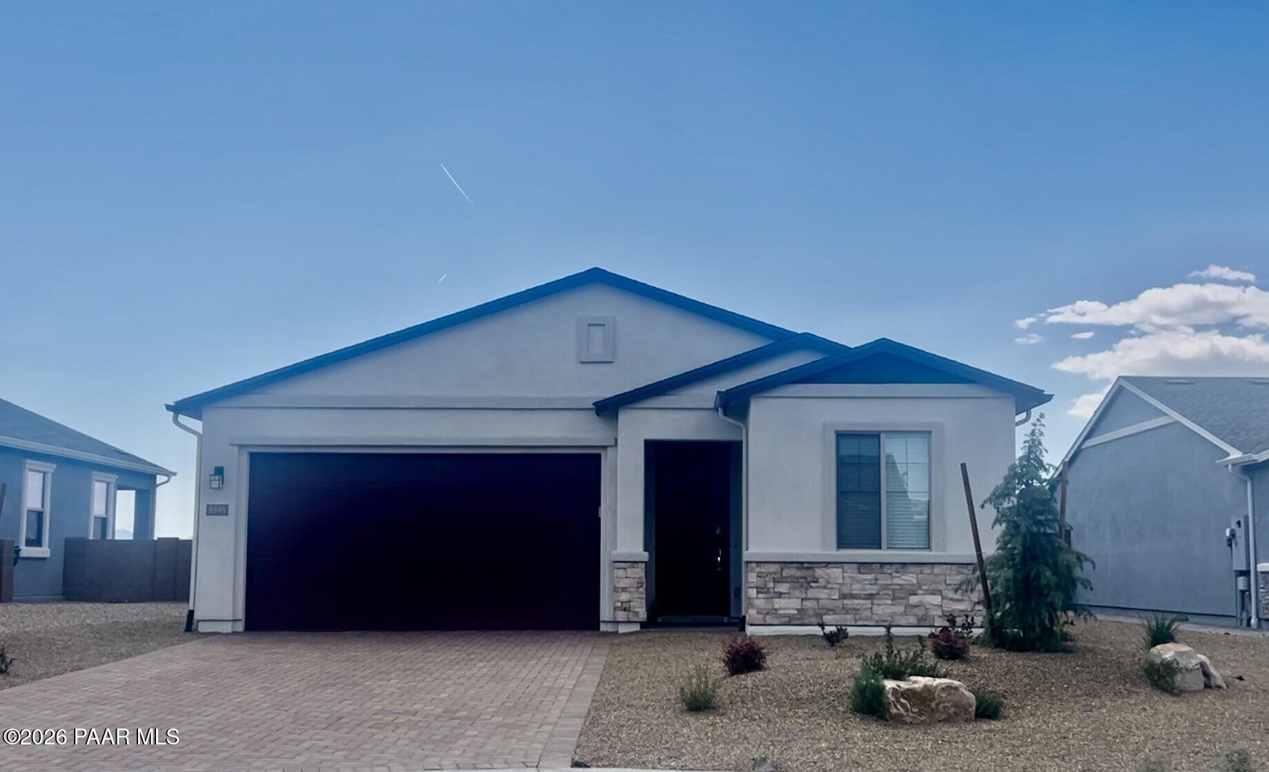 Exterior view of Davidson Homes' New Home at 7791 Turnberry Drive