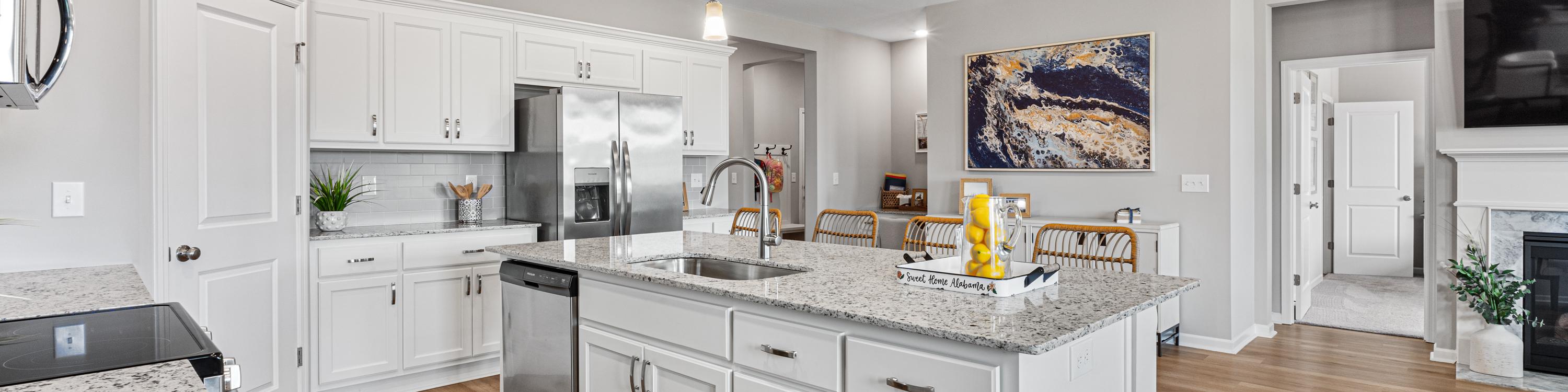 Forest Glen Spacious Kitchen with Surround Cabinets