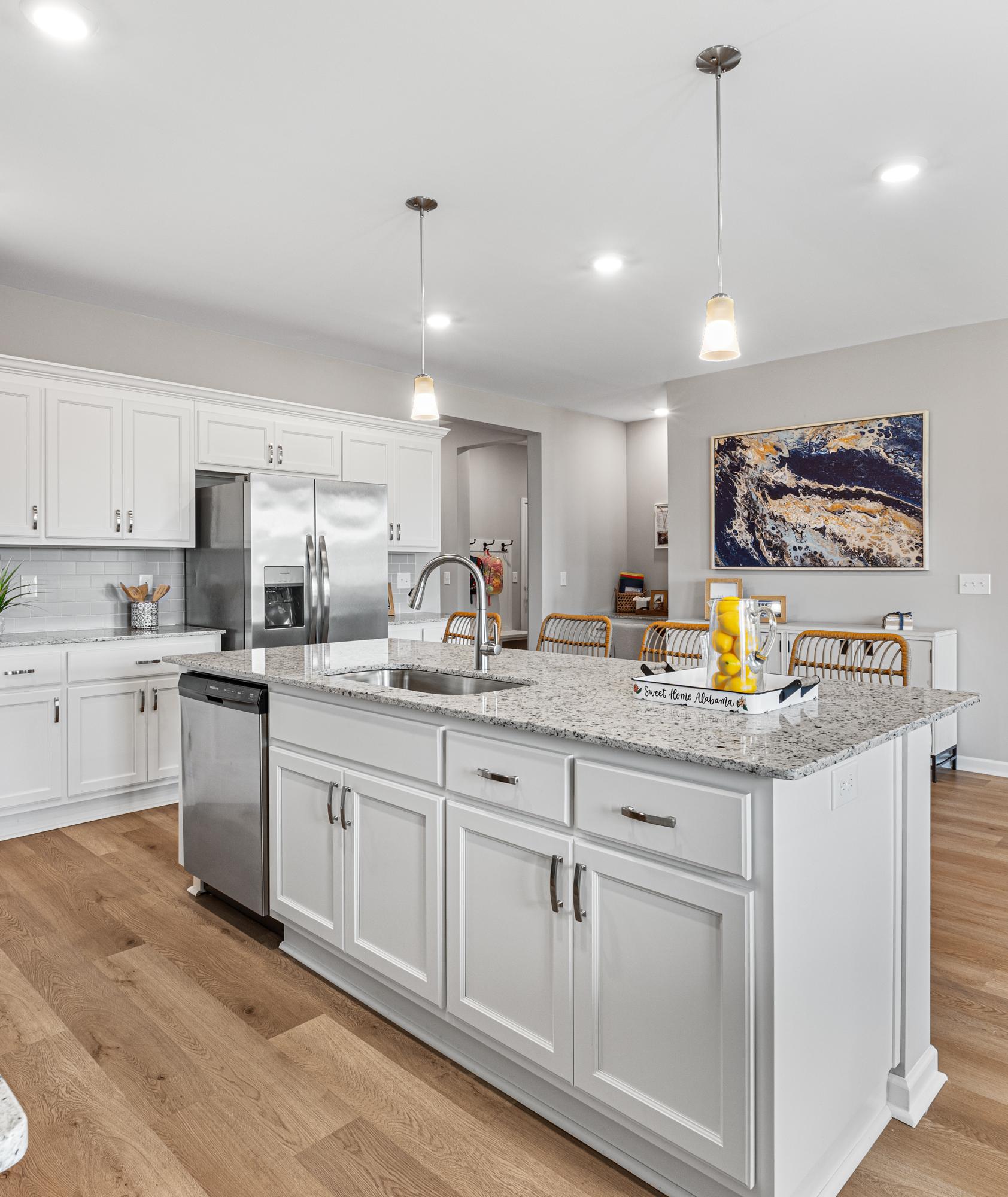 Forest Glen Spacious Kitchen with Surround Cabinets