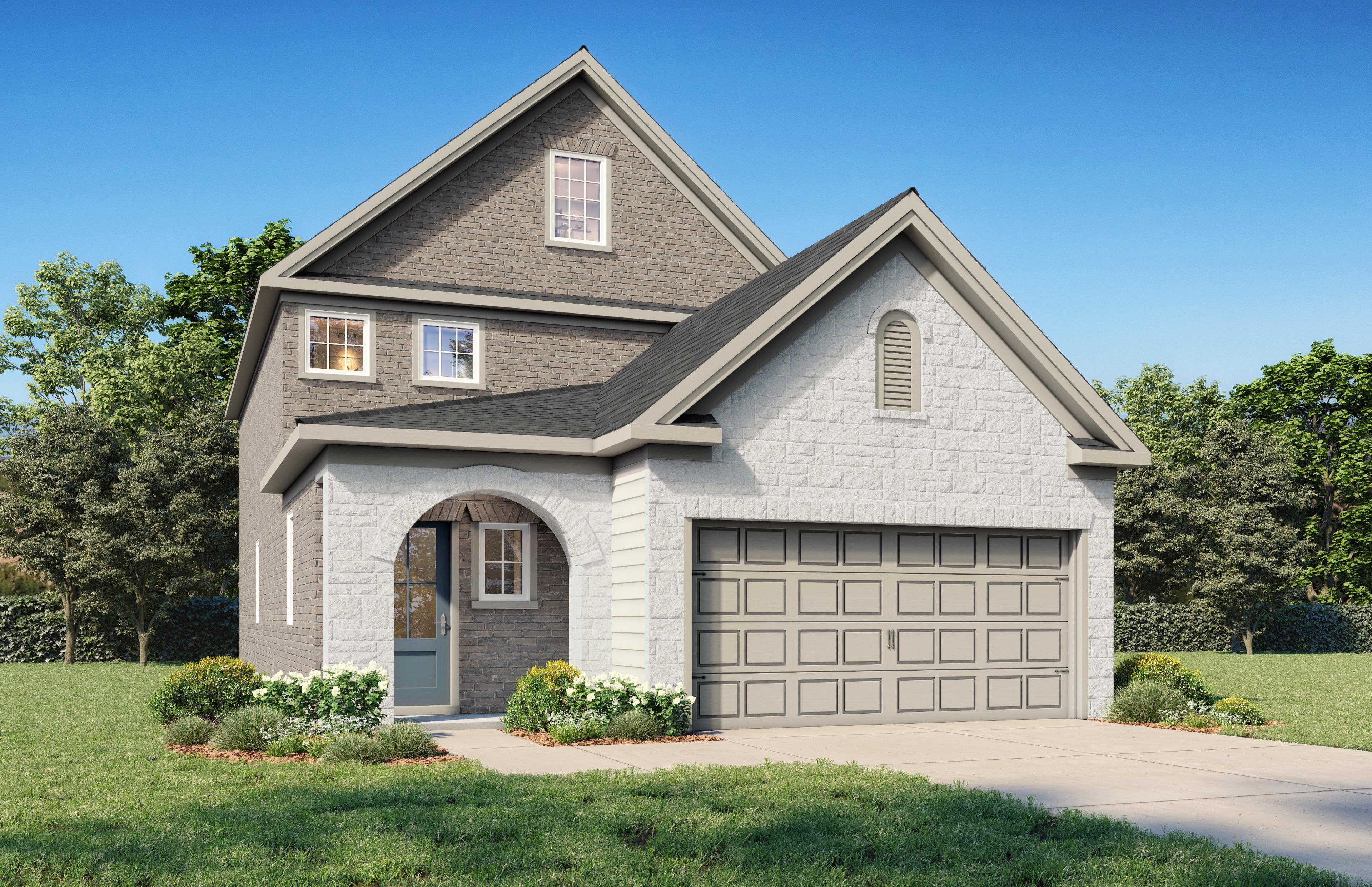 Exterior view of Davidson Homes' New Home at 3512 Hank Drive