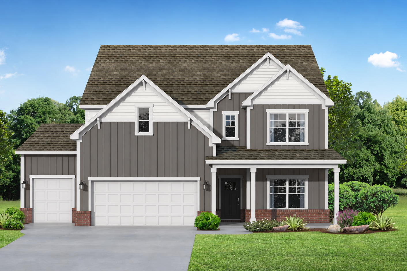 The Chelsea D by Davidson Homes with Hardie Siding